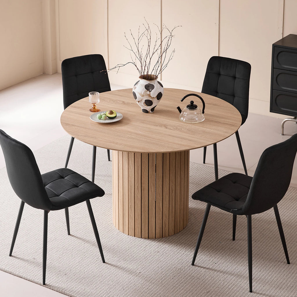 Orbe Light — Mesa de comedor redonda (Ø120 cm)